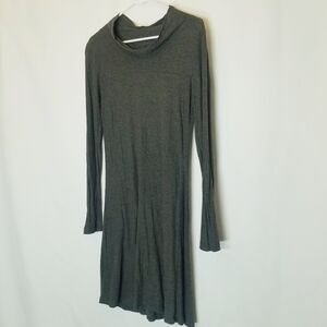 Horny Toad Gray Soft Long sleeve dress cowl neck size Small‎ Lightweight Summer.